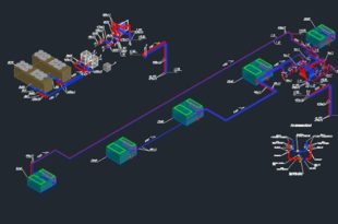 3d схема холодоснабжения